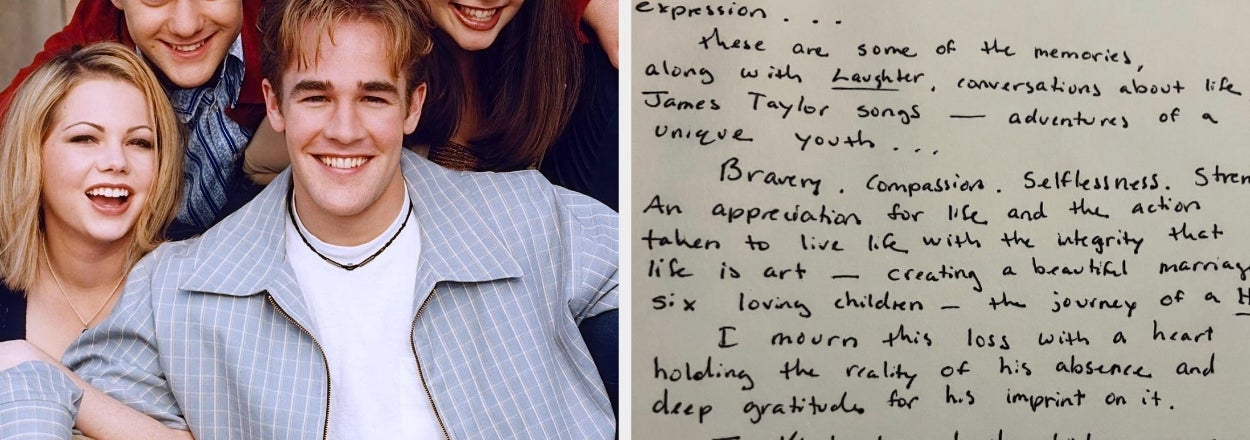 Katie Holmes, Chad Michael Murray, And More “Dawson’s Creek” Cast Members Are Sharing Heartbreaking Tributes To Their Late Costar James Van Der Beek