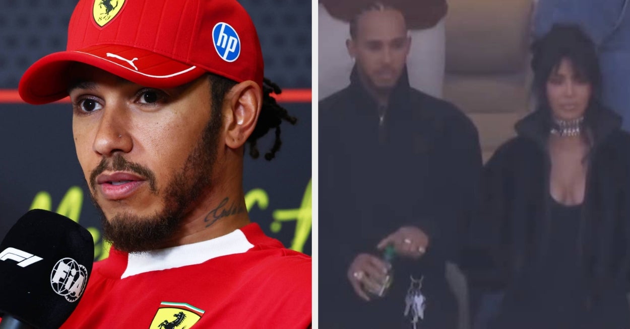 Lewis Hamilton Was Asked About Kim Kardashian After Reports That She’s “Excited” About Their Relationship — And I Need To Know Exactly What’s Going On Here