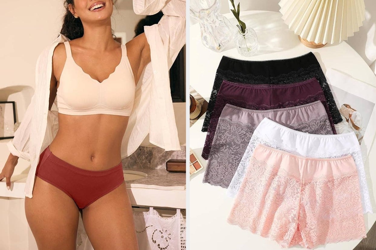 27 Pairs Of Underwear From Amazon So Comfy, You Won’t Think About Them Even *Once* The Entire Day