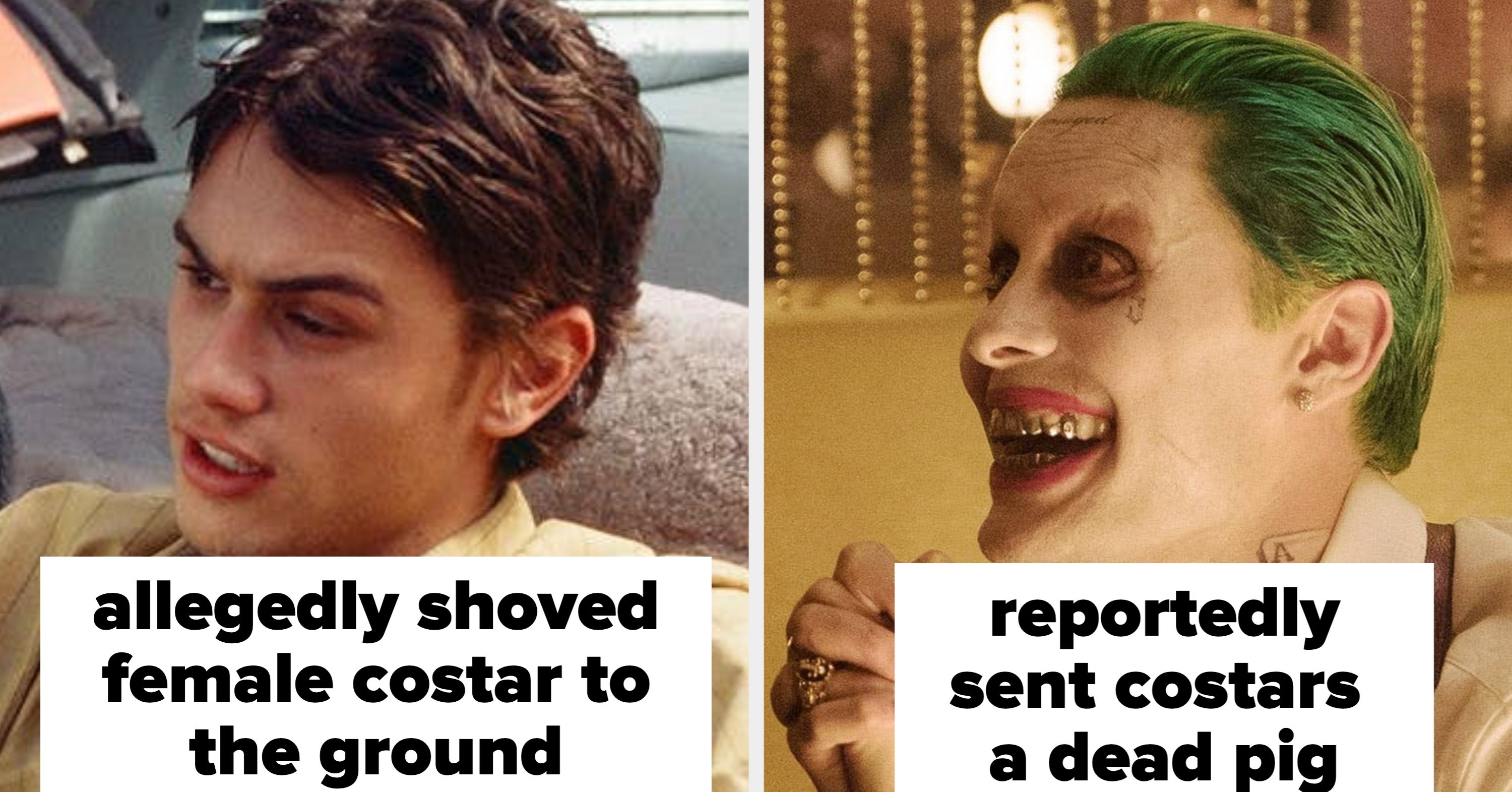 18 Times Male Actors Were Literal Nightmares To Their Female Costars