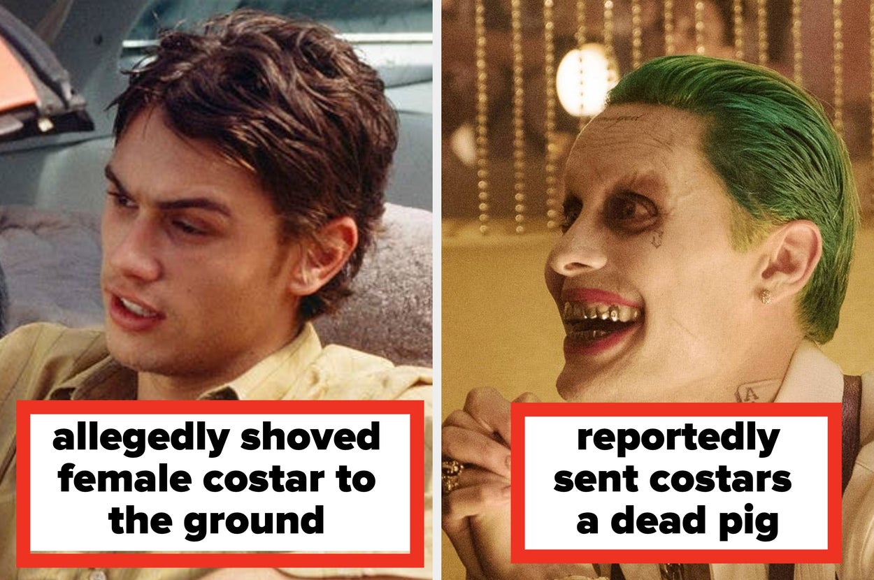 18 Times Male Actors Were Literal Nightmares To Their Female Costars