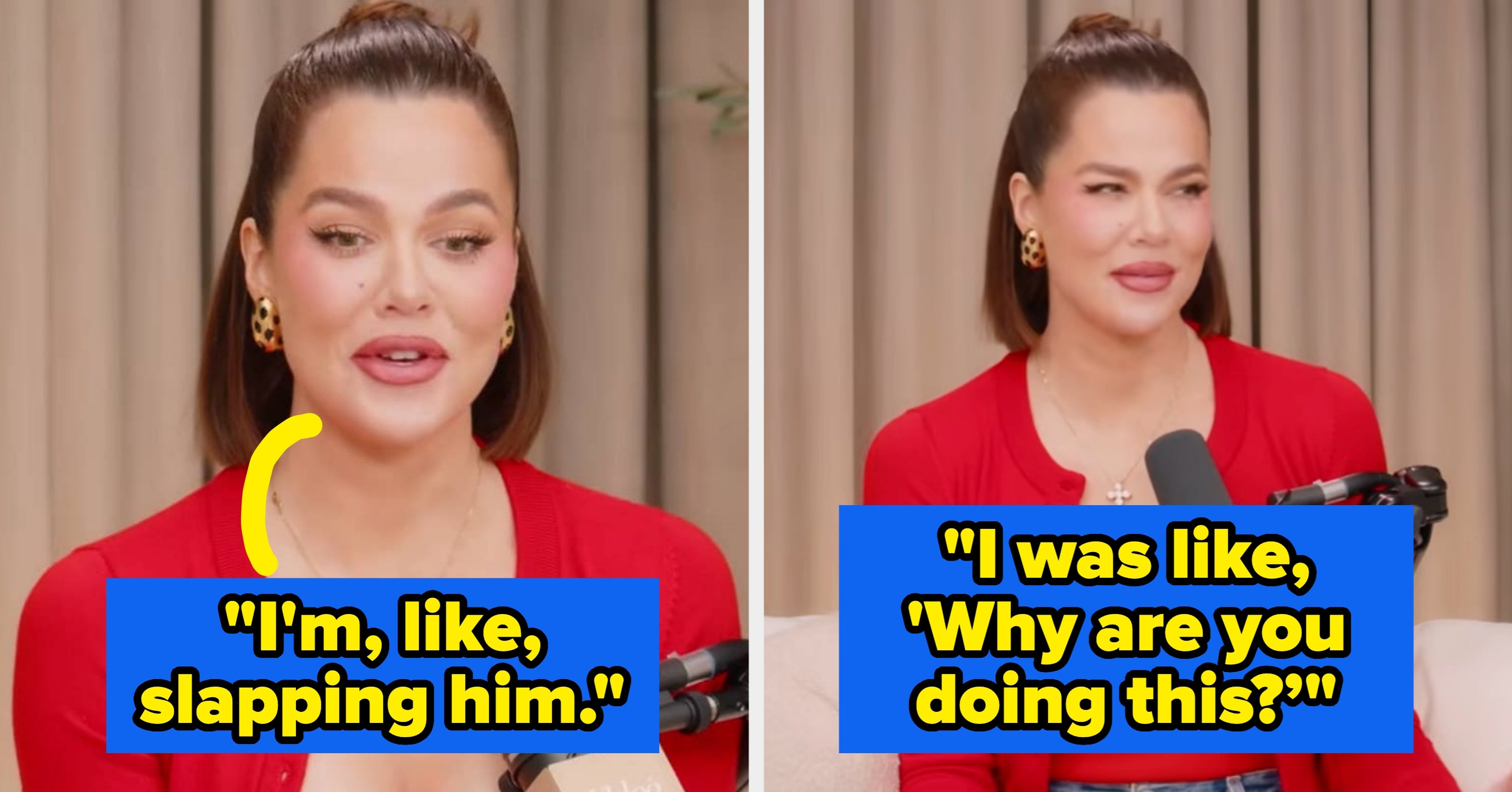 Khloé Kardashian Recalled Slapping Tristan Thompson While R&B Singer Giveon Serenaded Her