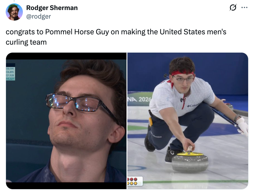  near  shows a idiosyncratic   with closed eyes, close    shows a antithetic  idiosyncratic   curling, wearing a achromatic  garment  and focused expression