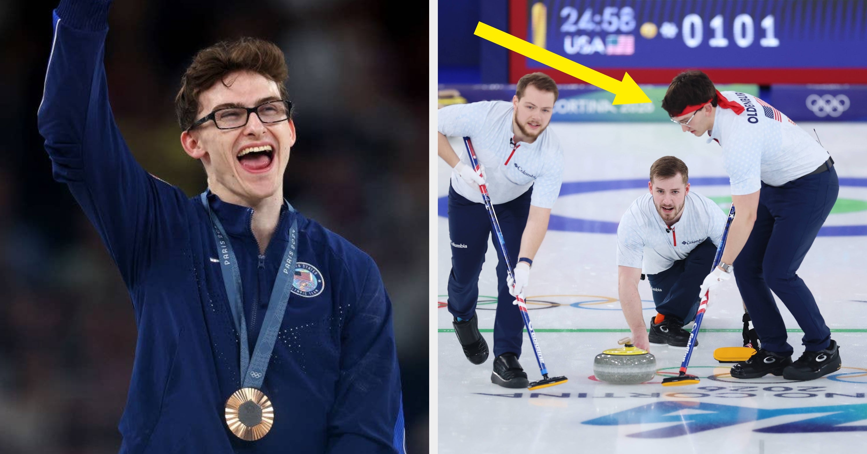 People Swear This Winter Olympian Is The Nerdy Pommel Horse Guy’s Long Lost Twin