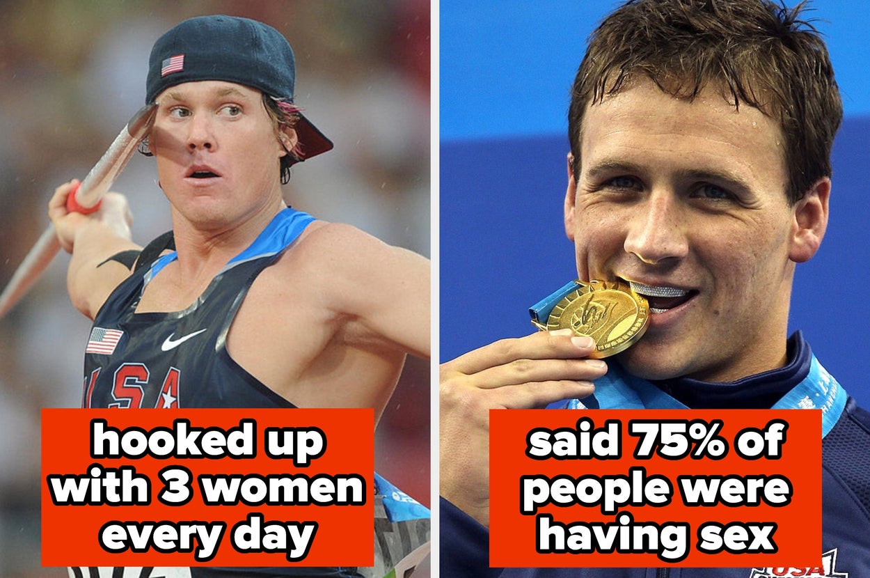 "I've Seen People Having Sex Right Out In The Open": 21 Scandalous Stories From The Olympics That Are So Hot, They Honestly Deserve A Gold Medal In Sexiness