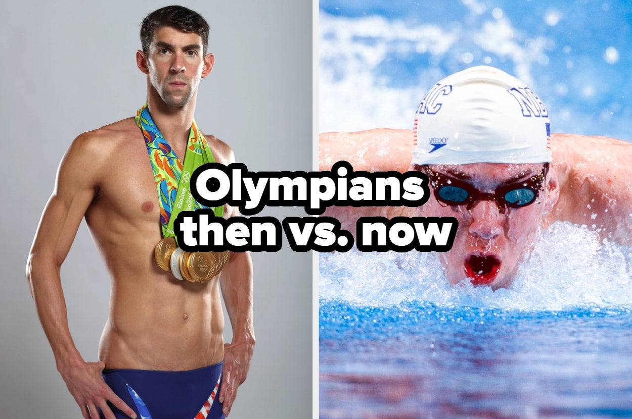 19 Athletes In Their First Olympic Games, Last Olympic Games, And Now