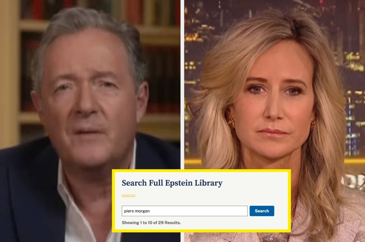 Piers Morgan's Stunned Reaction To Epstein Files Mention Was Caught On Camera and Here's The Context