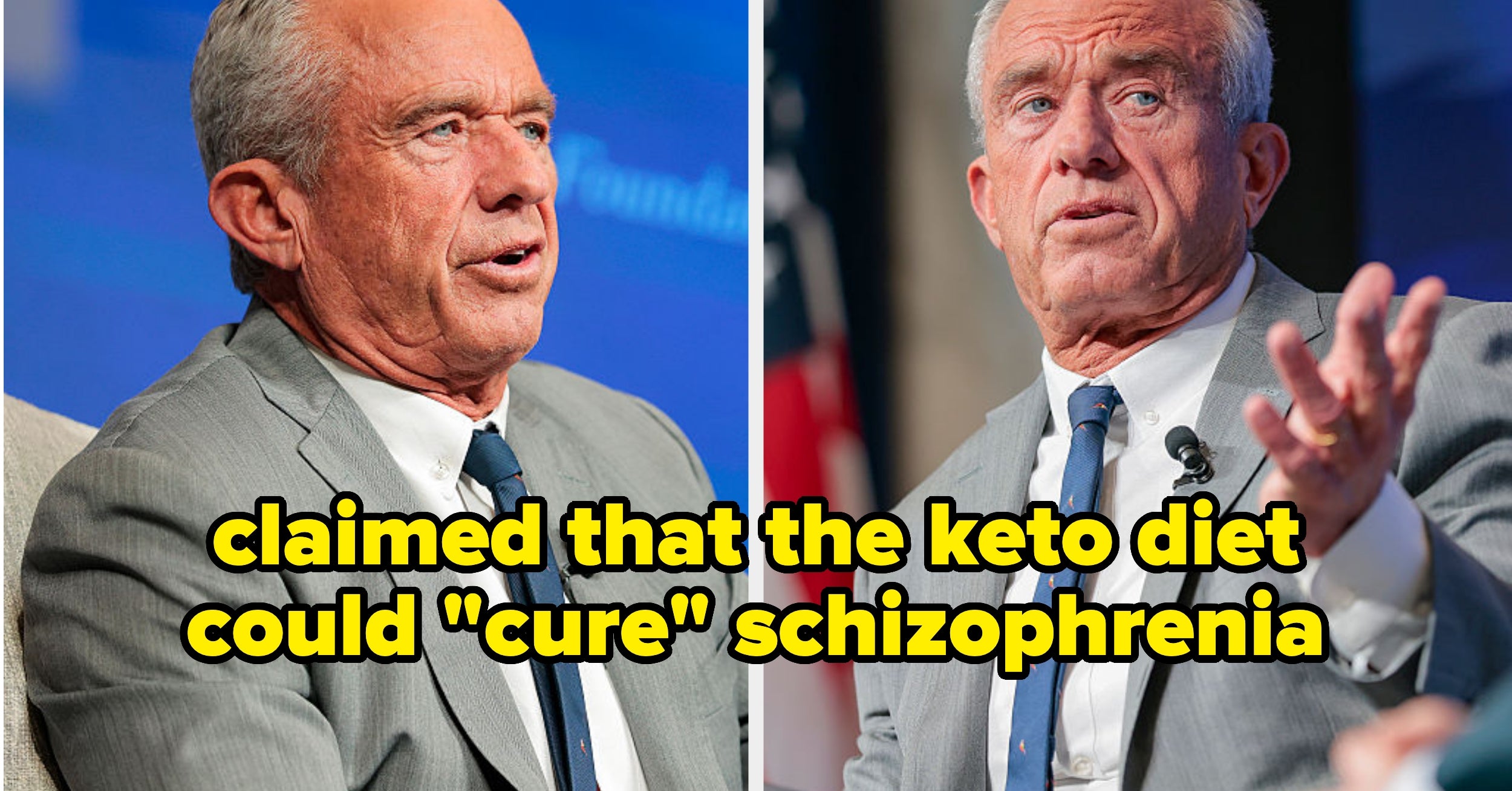 RFK Jr. Claimed That Some Mental Illnesses Could Be "Cured" Through Diet — Doctors And Nurses, What Do You Think About That?