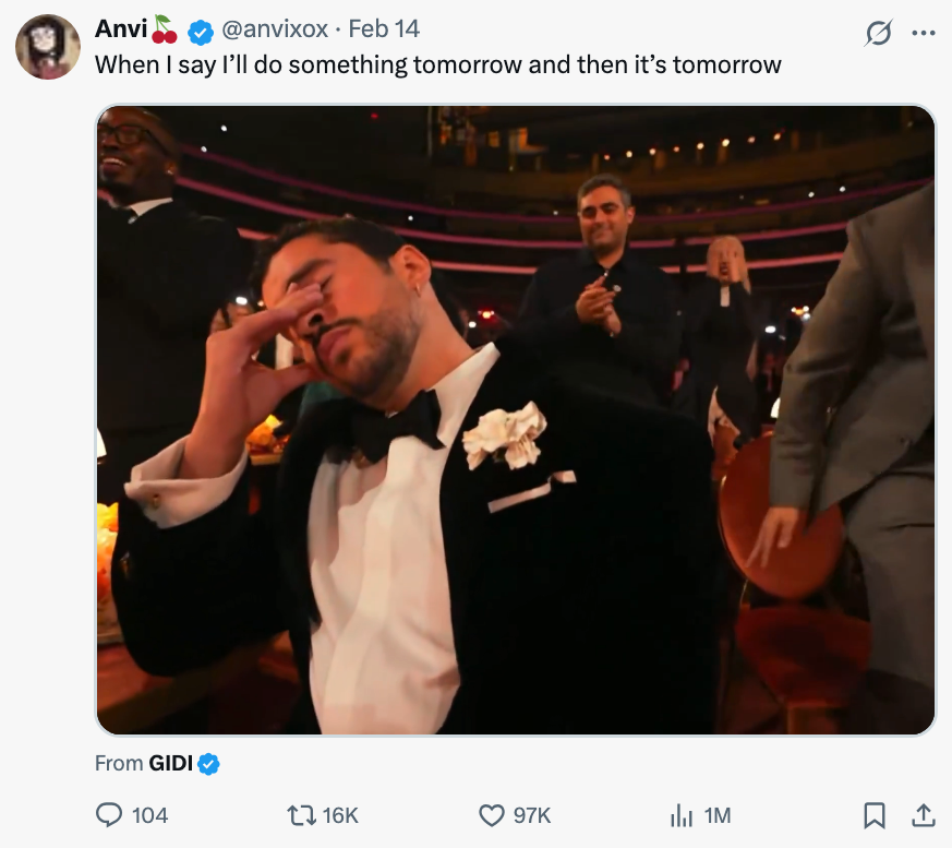 Bad Bunny covers his look   aft  winning a Grammy