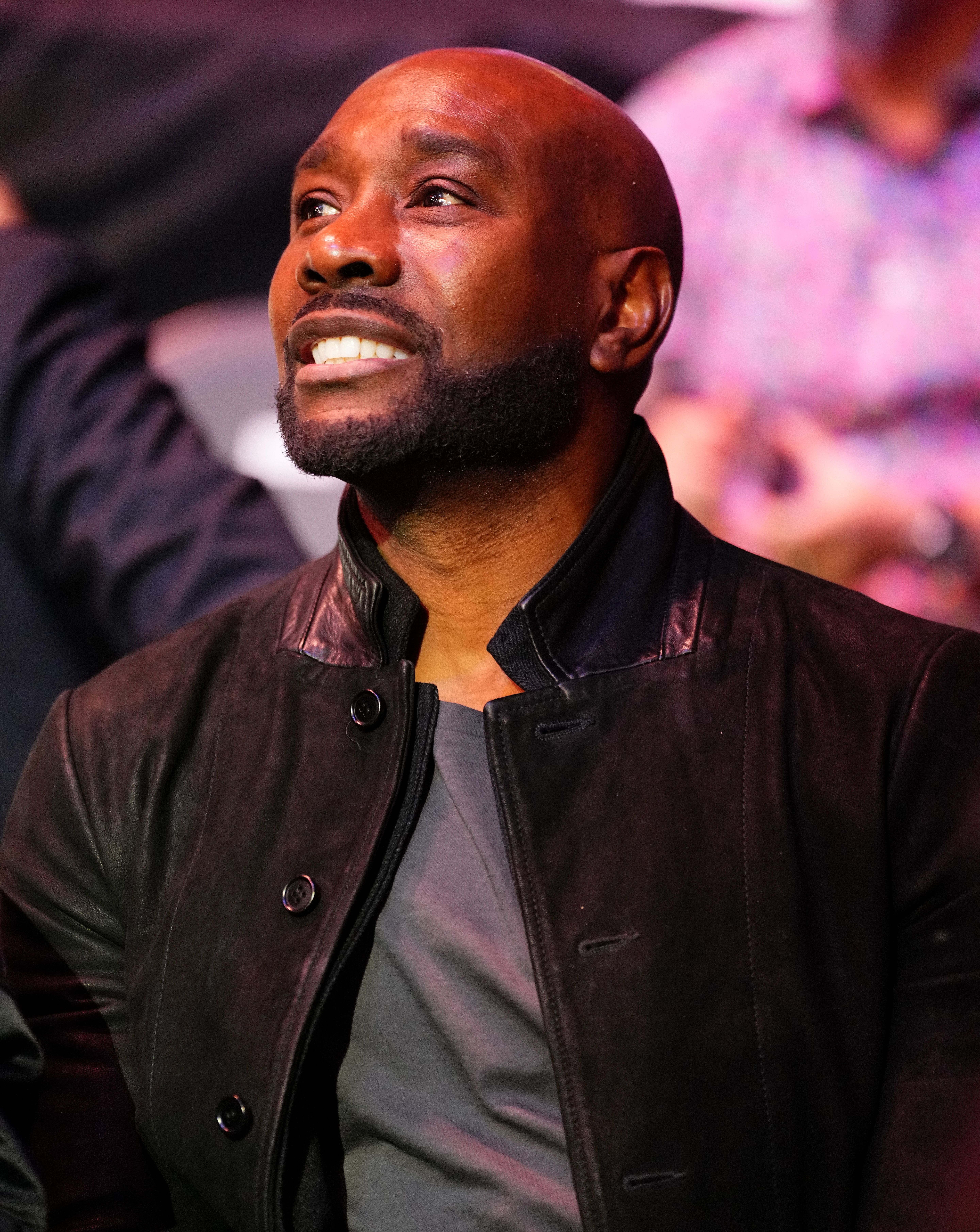 Morris Chestnut astatine  an event
