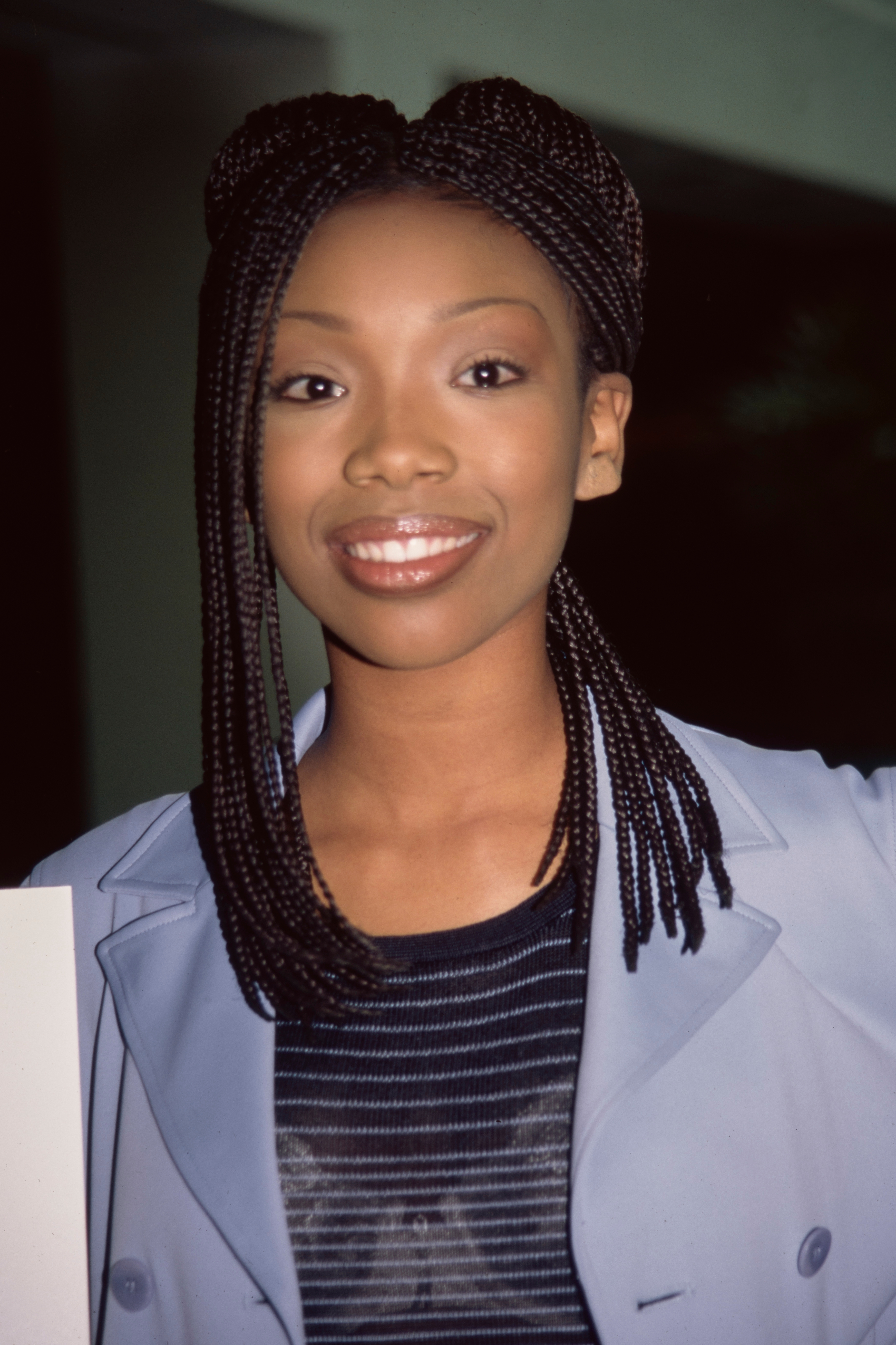 Brandy successful  a throwback pic