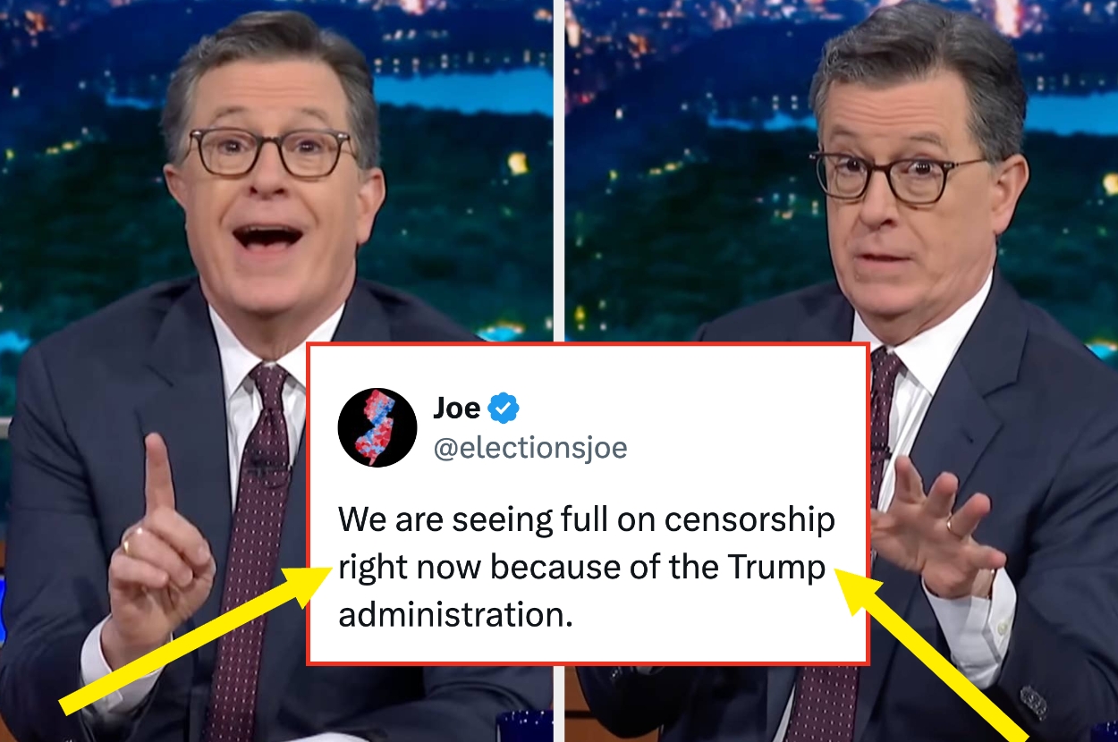 buzzfeed.com - Alexa Lisitza - The Internet Isn't Holding Back When It Comes To Stephen Colbert's Latest Censorship Claims