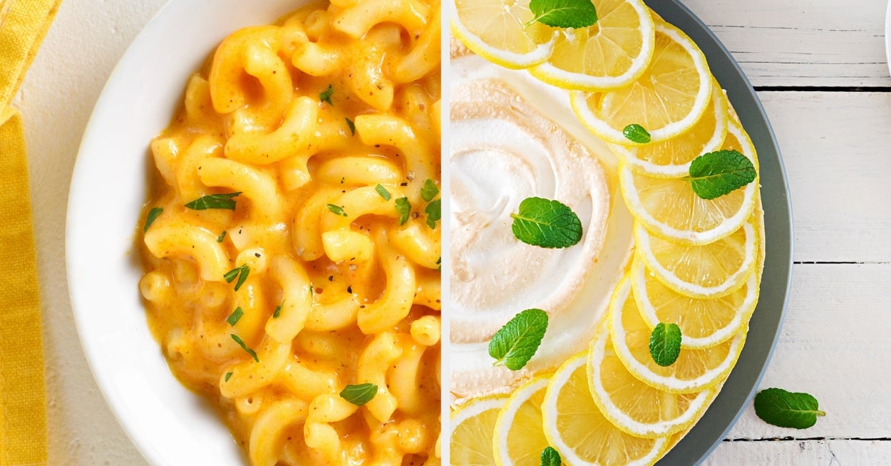 Sweet Vs. Savory: Yellow Edition