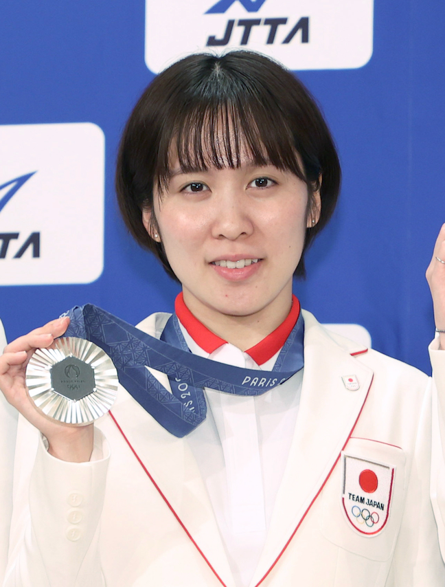 平野美宇選手（時事）