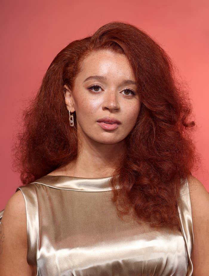 Erin Kellyman astatine  an event