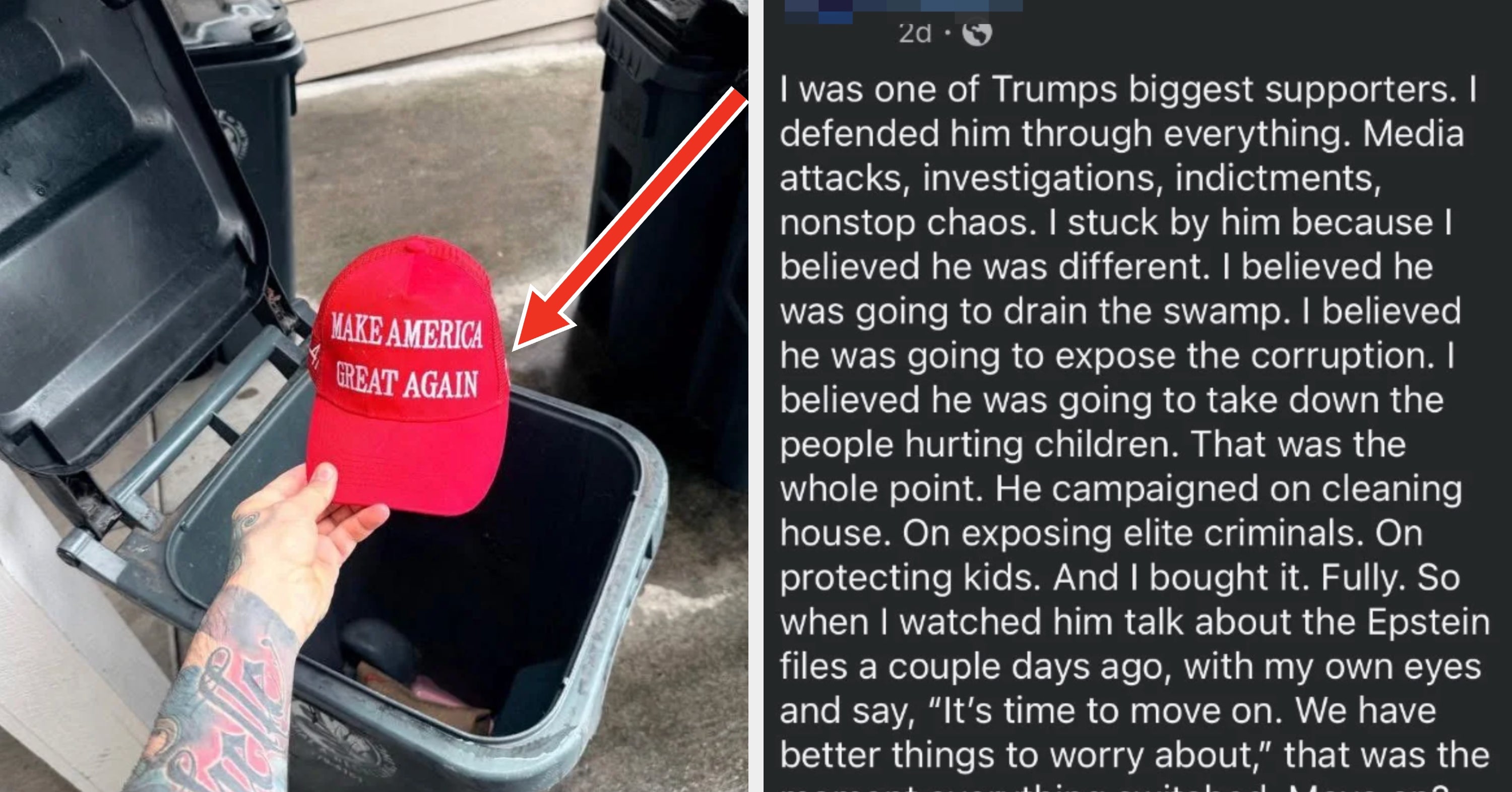 "I'm Glad A Decade Later You've Come To Your Senses": The Internet Is Brutally Roasting This Ex-MAGA Supporter's Reasoning For Finally Deciding To Jump Ship