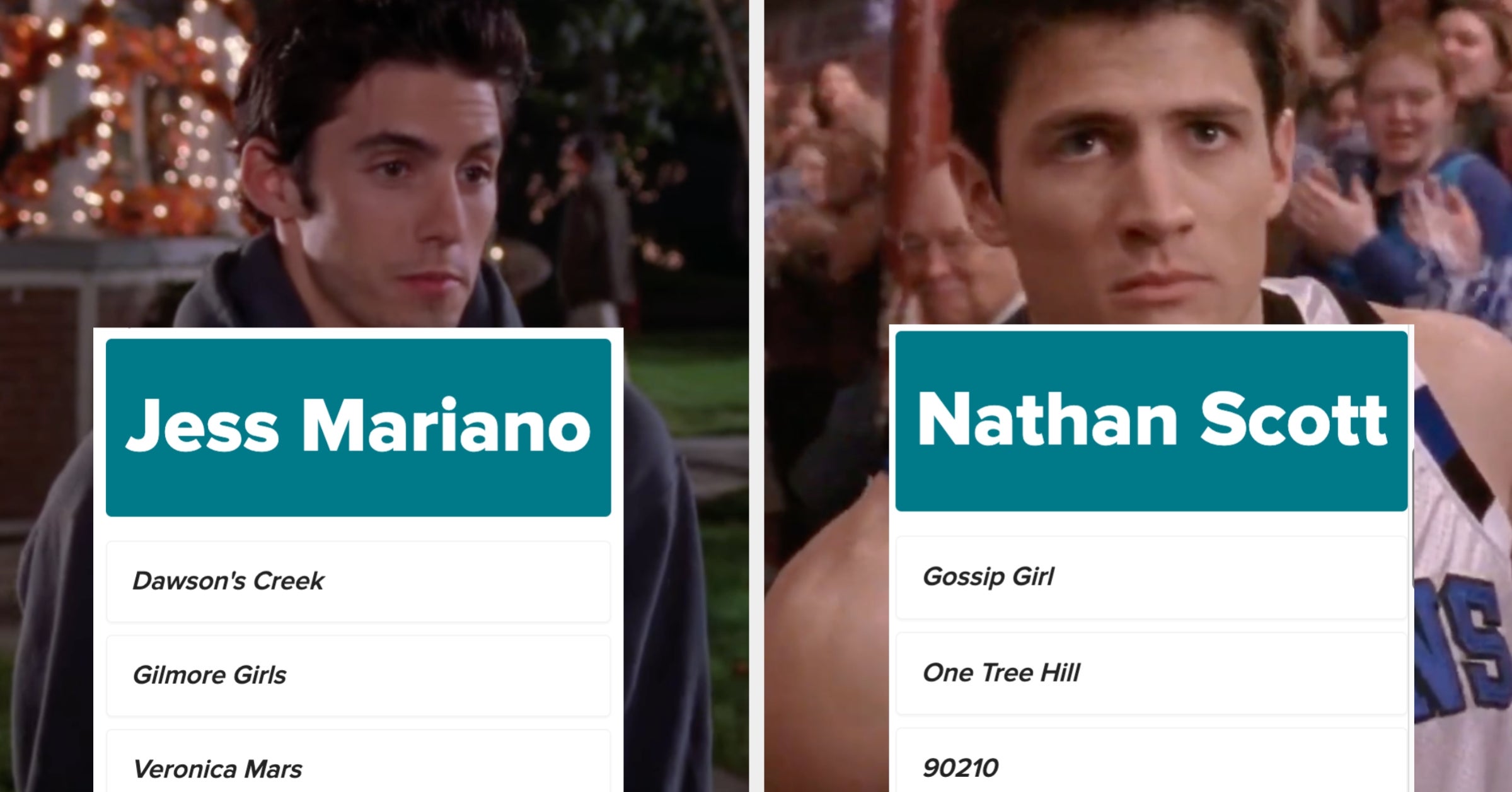 Can You Match The Iconic Character To The Correct Early 2000s TV Show?