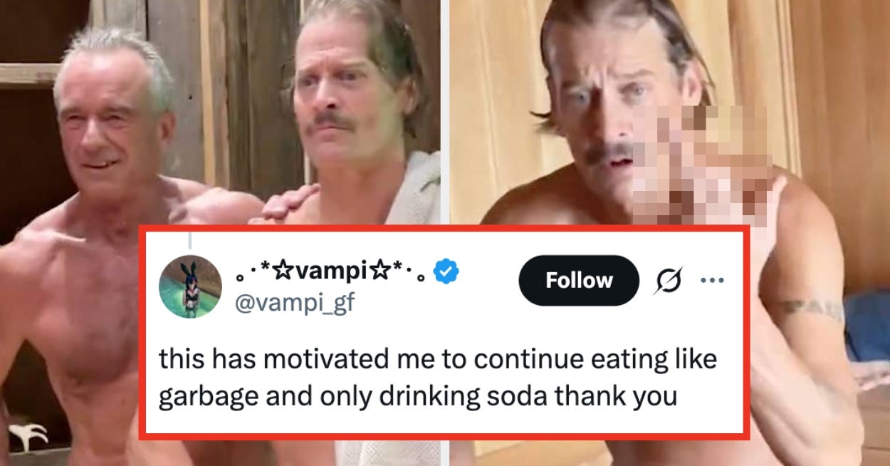 "What In The Flying F*ck": I Promise You Are In No Way Ready To See This Video Of RFK Jr. And Kid Rock Working Out