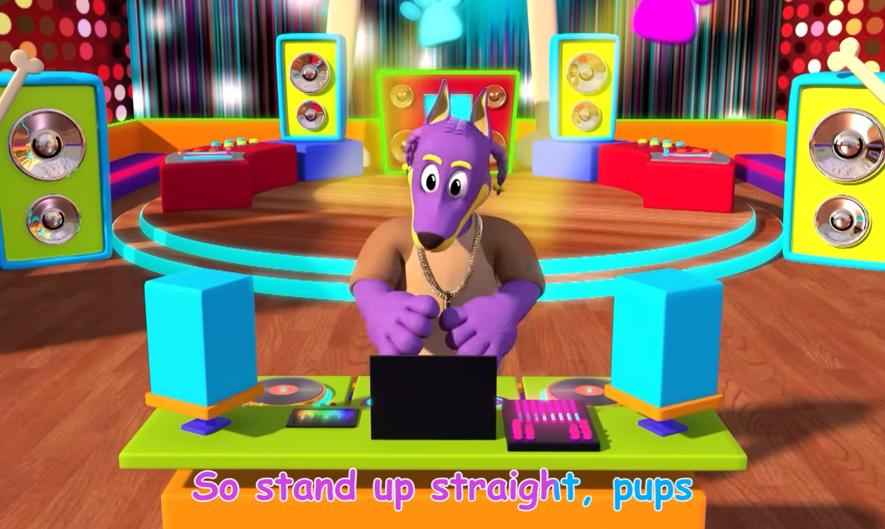  "So basal   up   straight, pups."