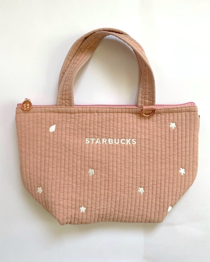 スタバの「桜トートバッグ」が可愛すぎてツボでした！華やかデザインが