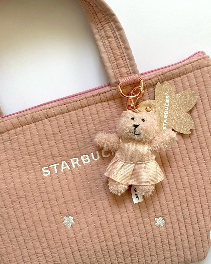 スタバの「桜トートバッグ」が可愛すぎてツボでした！華やかデザインが
