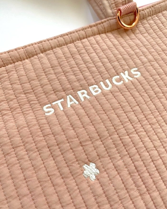 スタバの「桜トートバッグ」が可愛すぎてツボでした！華やかデザインが