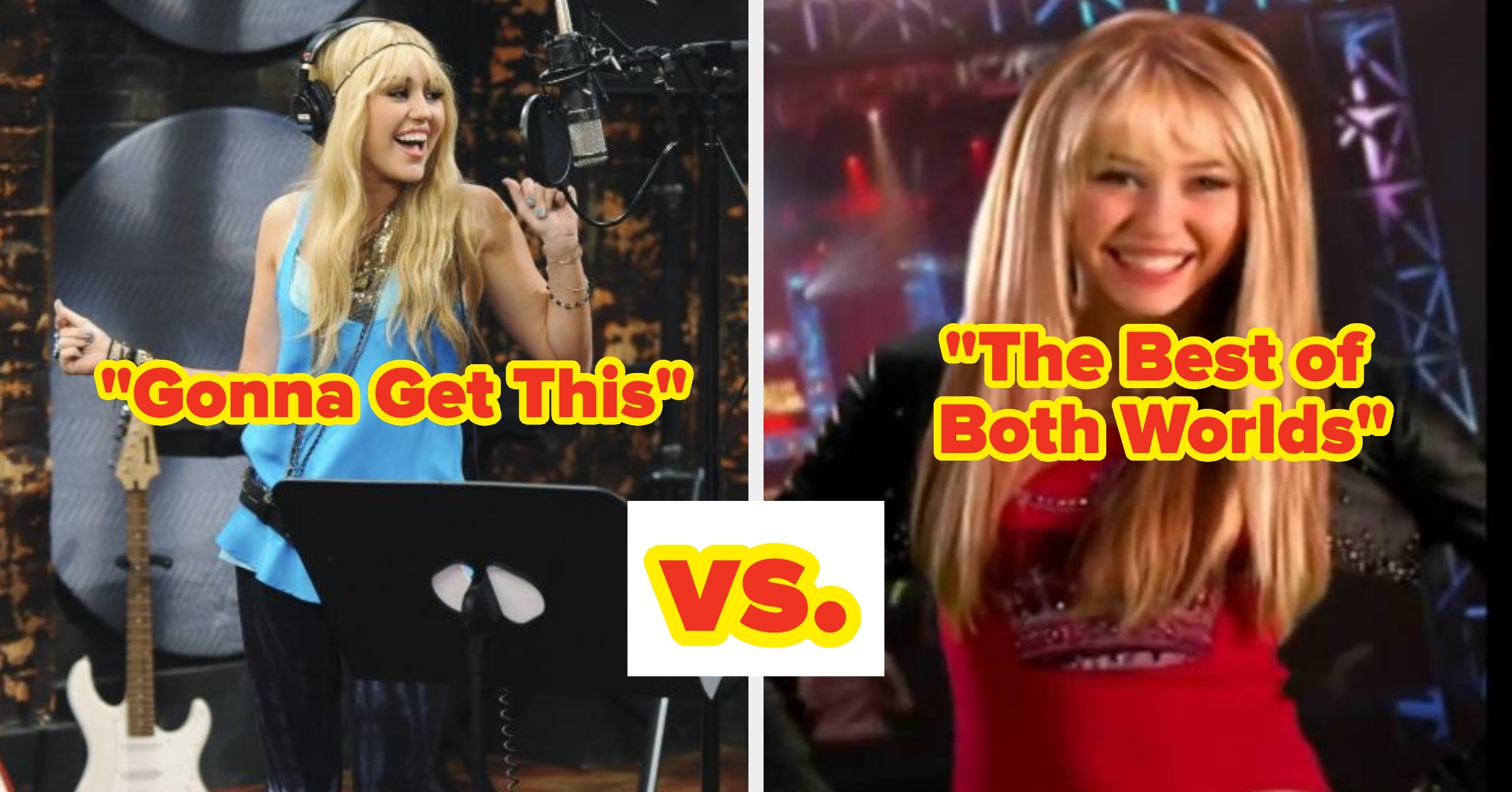 We're Putting These "Hannah Montana" Songs Head-To-Head! Can You Choose The Best One?