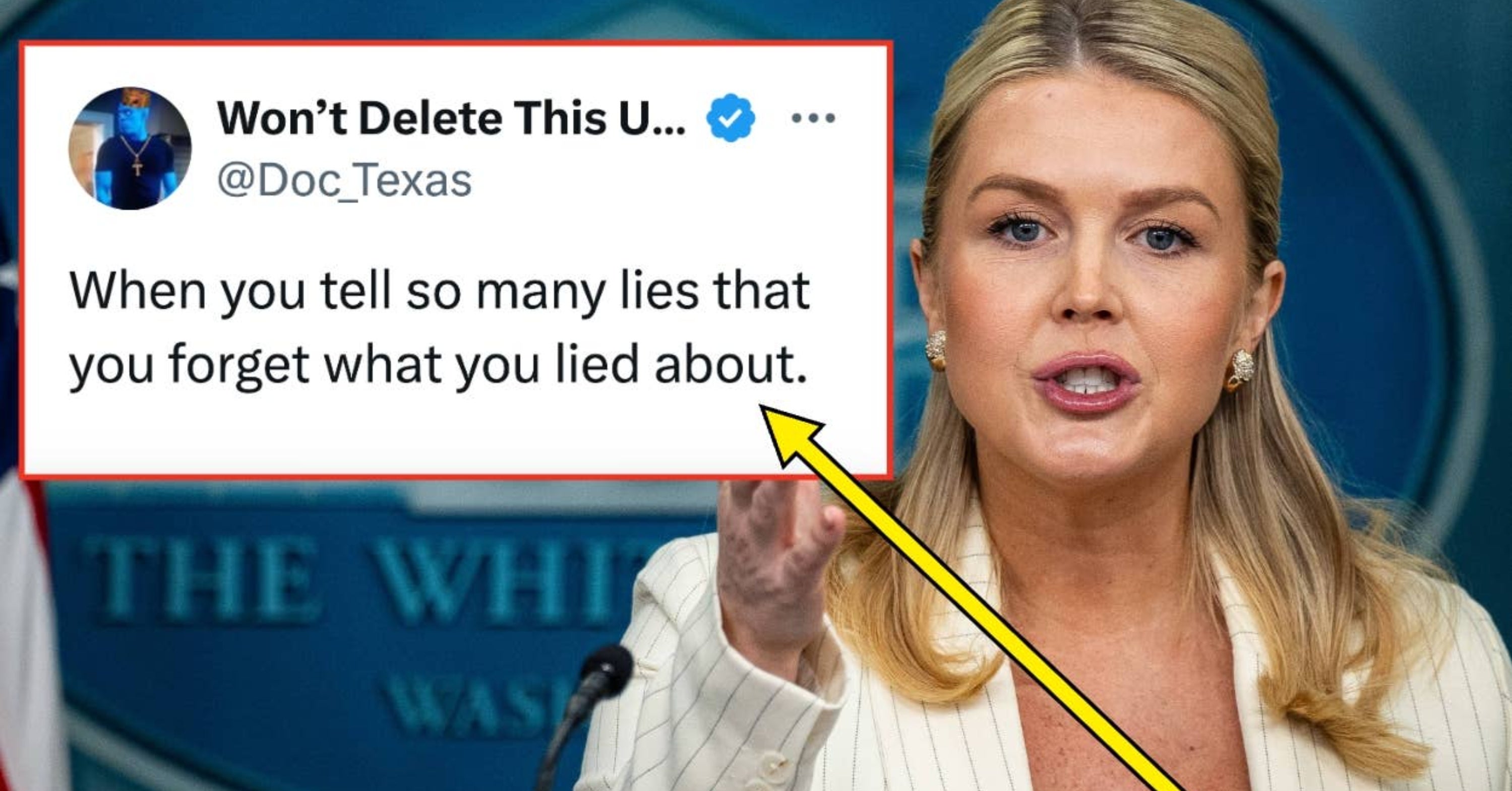 Yikes, Yikes, Yikes, Yikes, Yikes. Today Is Not A Good Day To Be Karoline Leavitt After This Comment Of Hers Went Viral