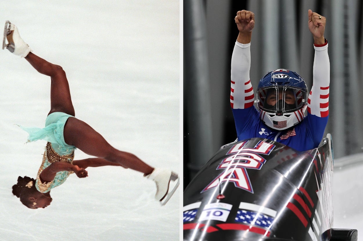 11 Unforgettable Moments From Black Winter Olympics Athletes Through The Years