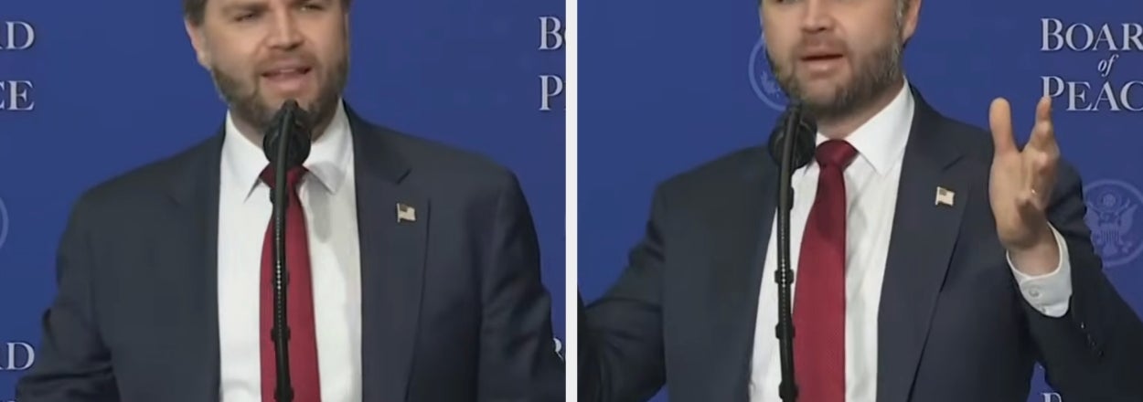 JD Vance Just Bombed In Front Of International Leaders After Telling A "Joke," And I'm Genuinely Confused About What He Was Trying To Say