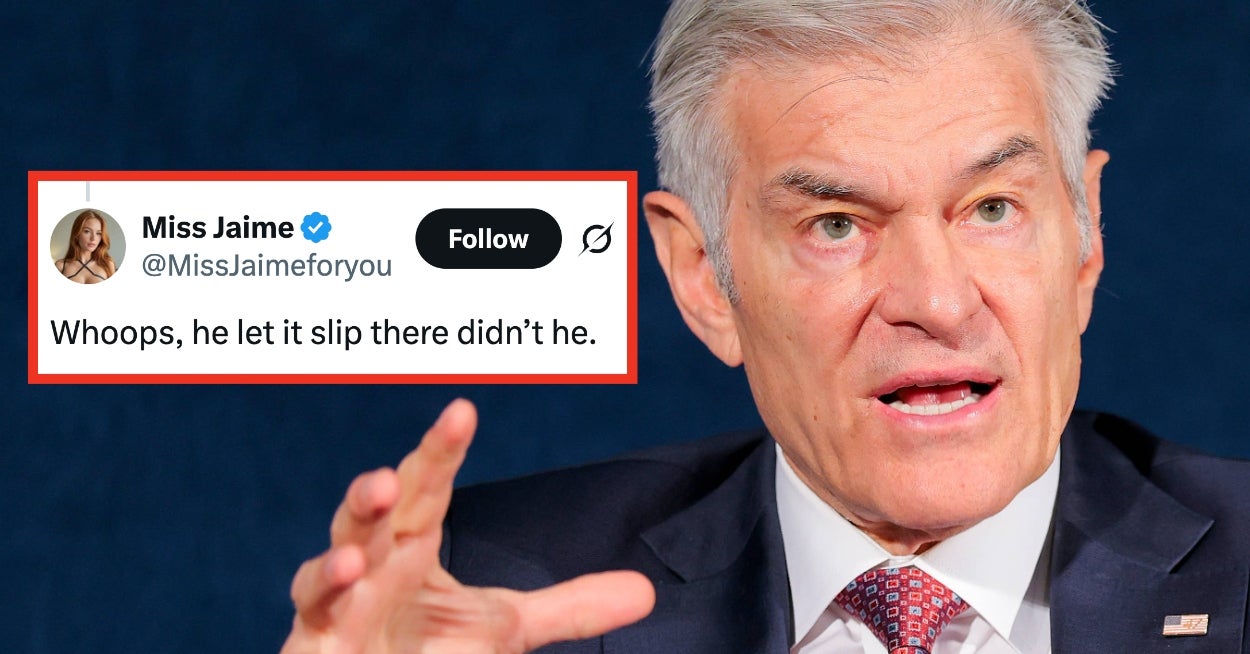 People Think Dr. Oz Just Said The Quiet Part Loud After He Made One Very Specific Comment