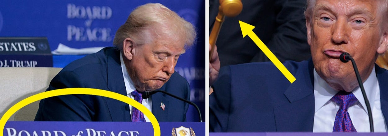 10 Suuuuuper Awkward Moments From Donald Trump's First "Board Of Peace" Meeting
