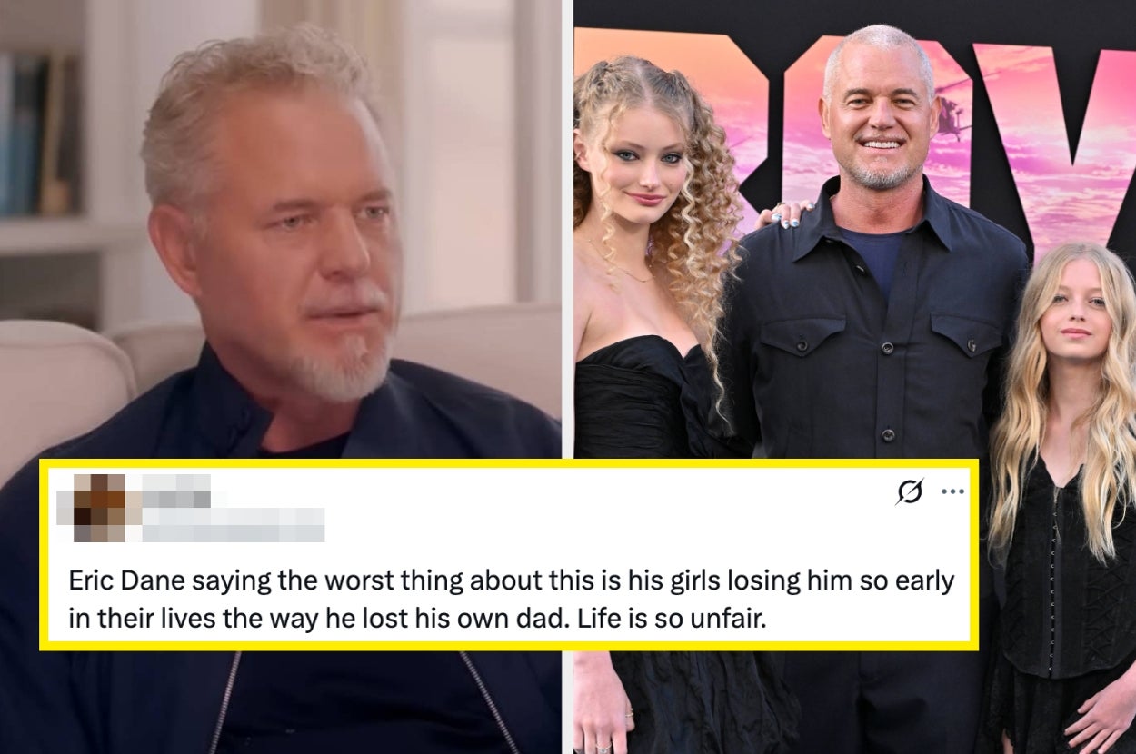 “Life Is So Unfair”: People Are Emotional Over Eric Dane’s Resurfaced Comments About Being “Taken” From His Teenage Daughters, And This Is Truly Heartbreaking