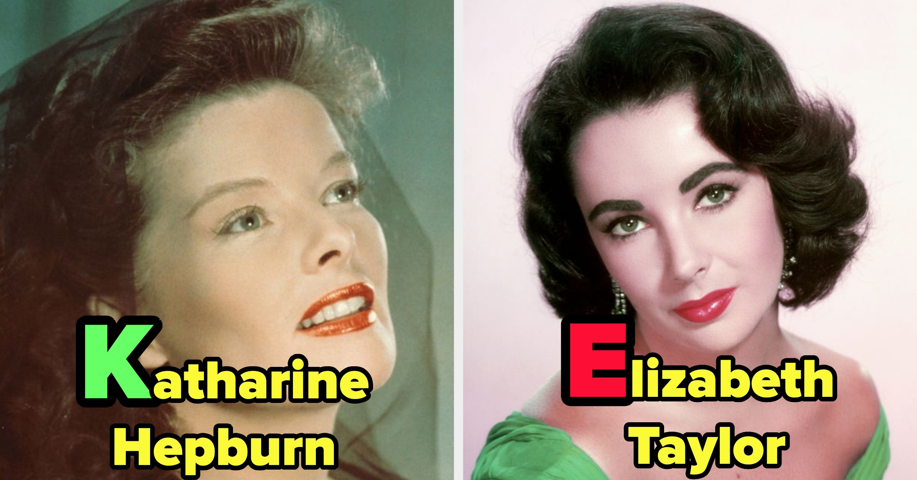 Can You Recognize These Old Hollywood Actors From A-Z?