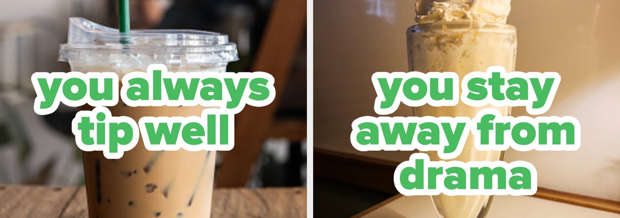 Order At This A-Z Beverage Buffet And We'll Reveal Your Green Flag