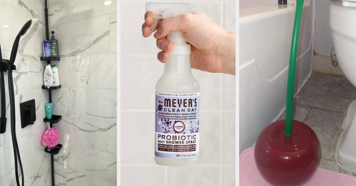 Stop Procrastinating On Cleaning Your Bathroom, And Use These 27 Products