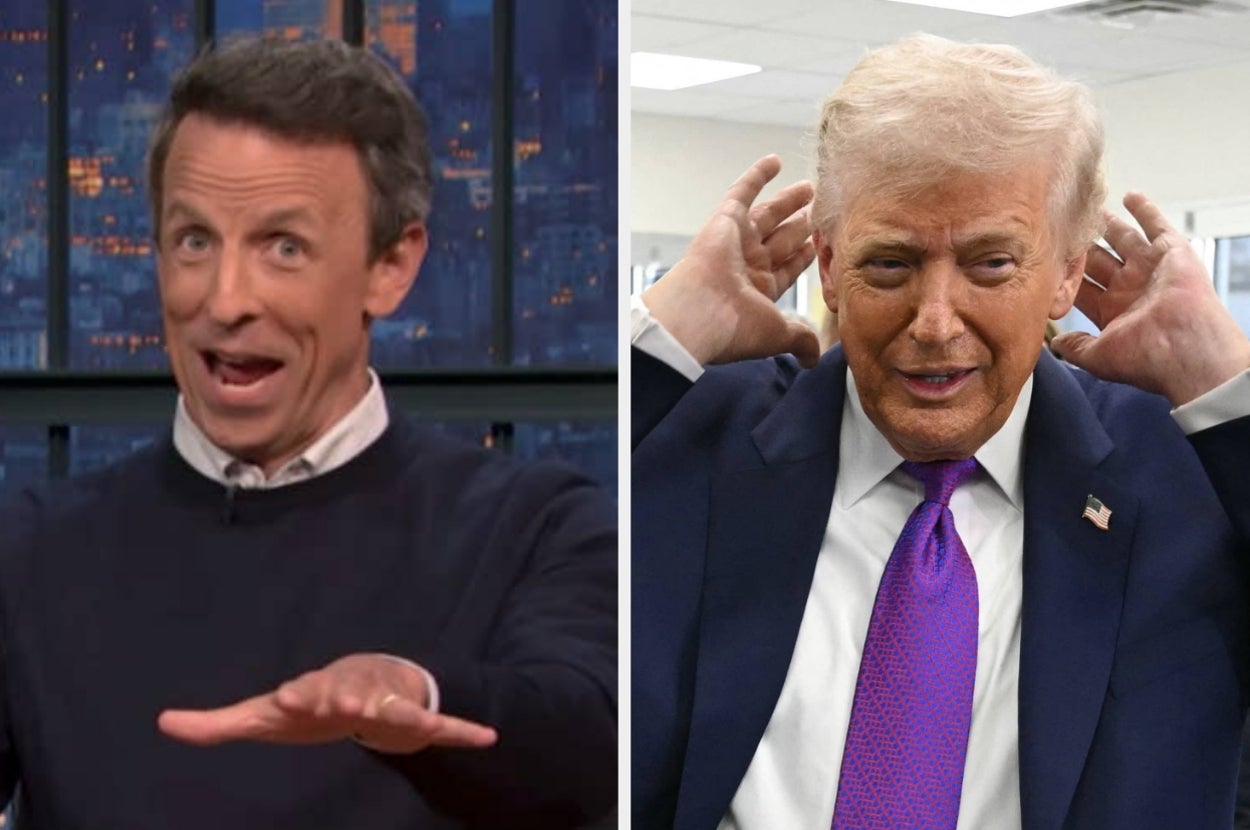 The Internet Is Saying Seth Meyers Predicted The Trump Administration Would Release The "Alien Files" To Distract From Epstein Files