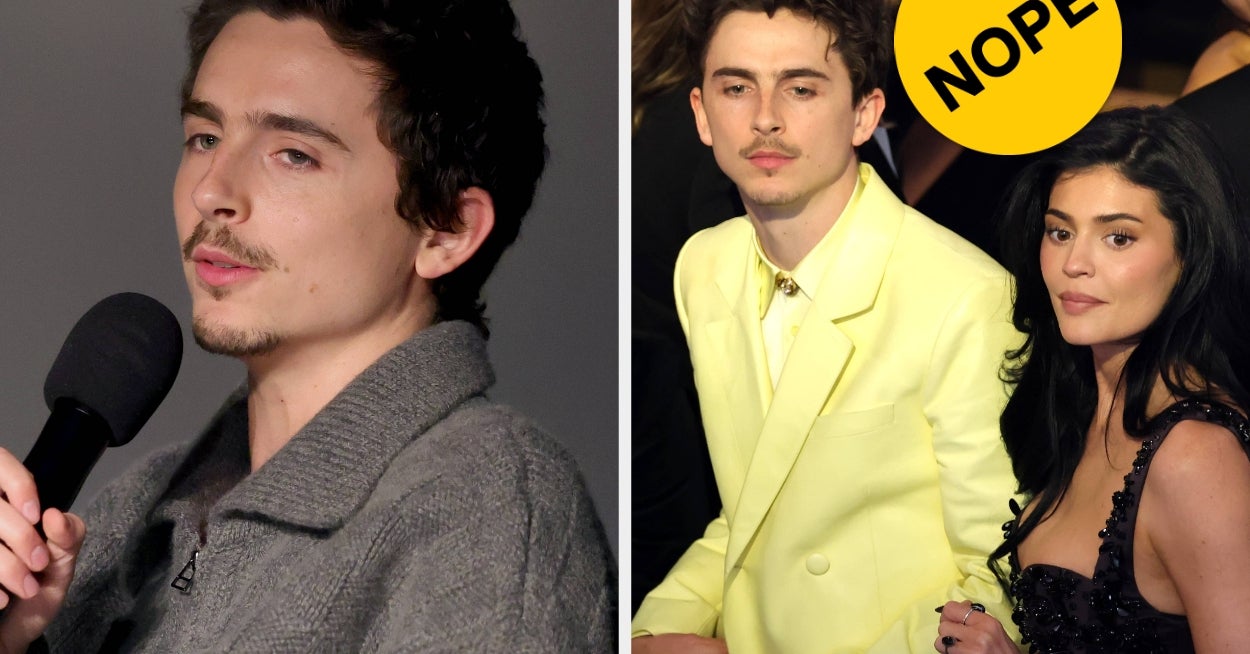 Timothée Chalamet's Initial Reaction To Kylie Jenner's Birthday Surprise Has Fans Waving Their Red Flags