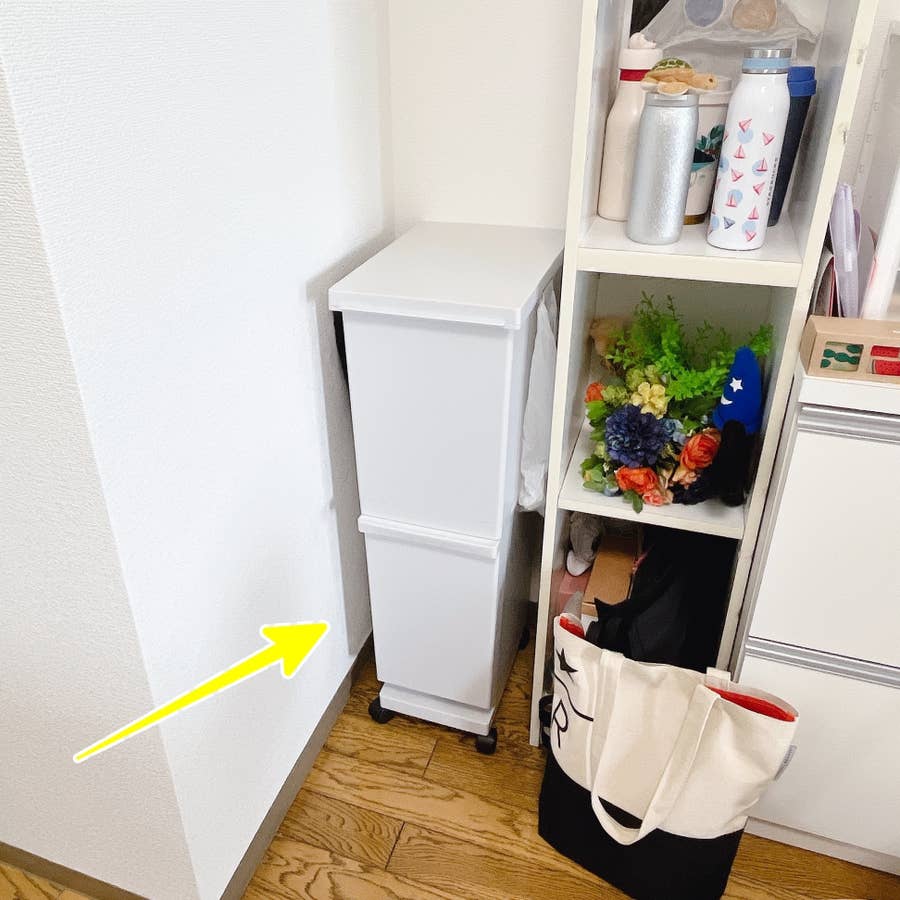 狭いキッチンで大活躍！ニトリの“天才ゴミ箱”レビュー