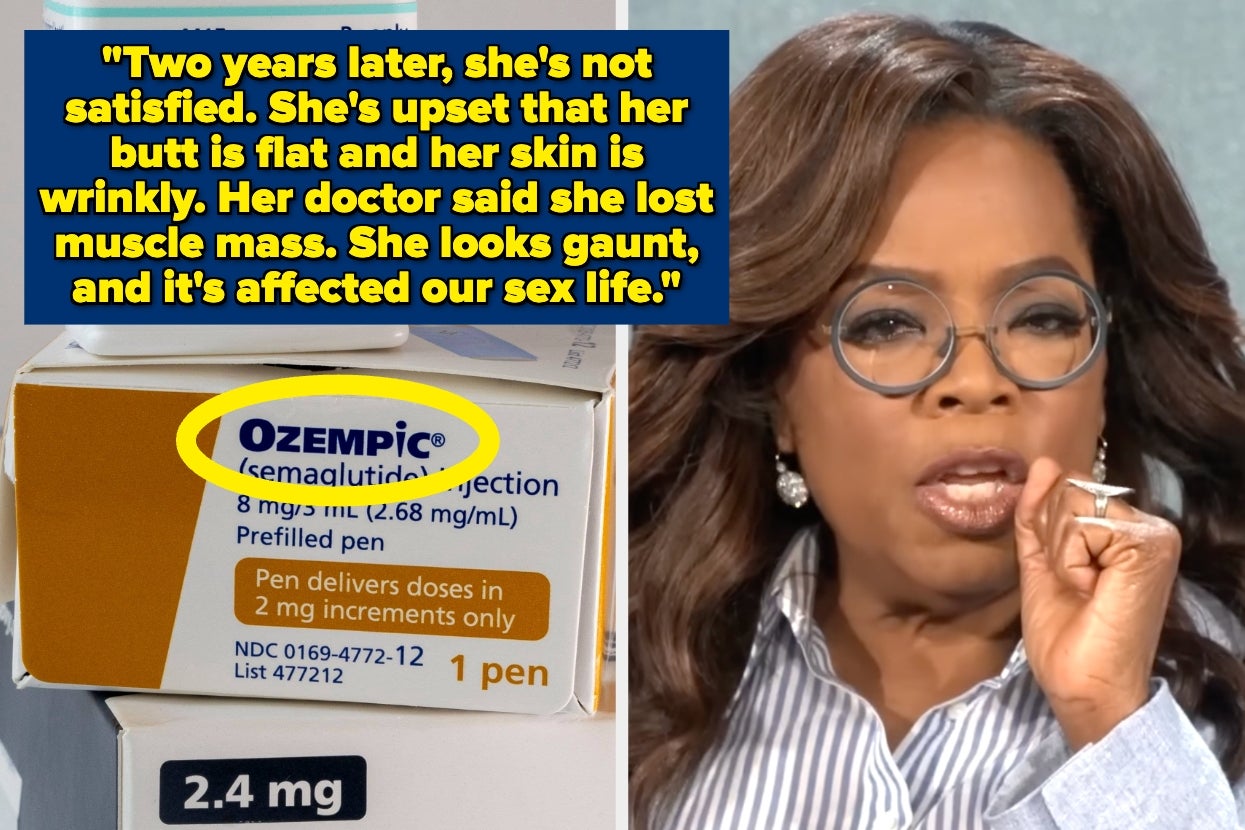 "She's Got Some Deep-Rooted Body Dysmorphia That The Ozempic Is Playing Right Into": People Are Getting Honest About The Unexpected Side Effects Of GLP-1s That No One Talks About