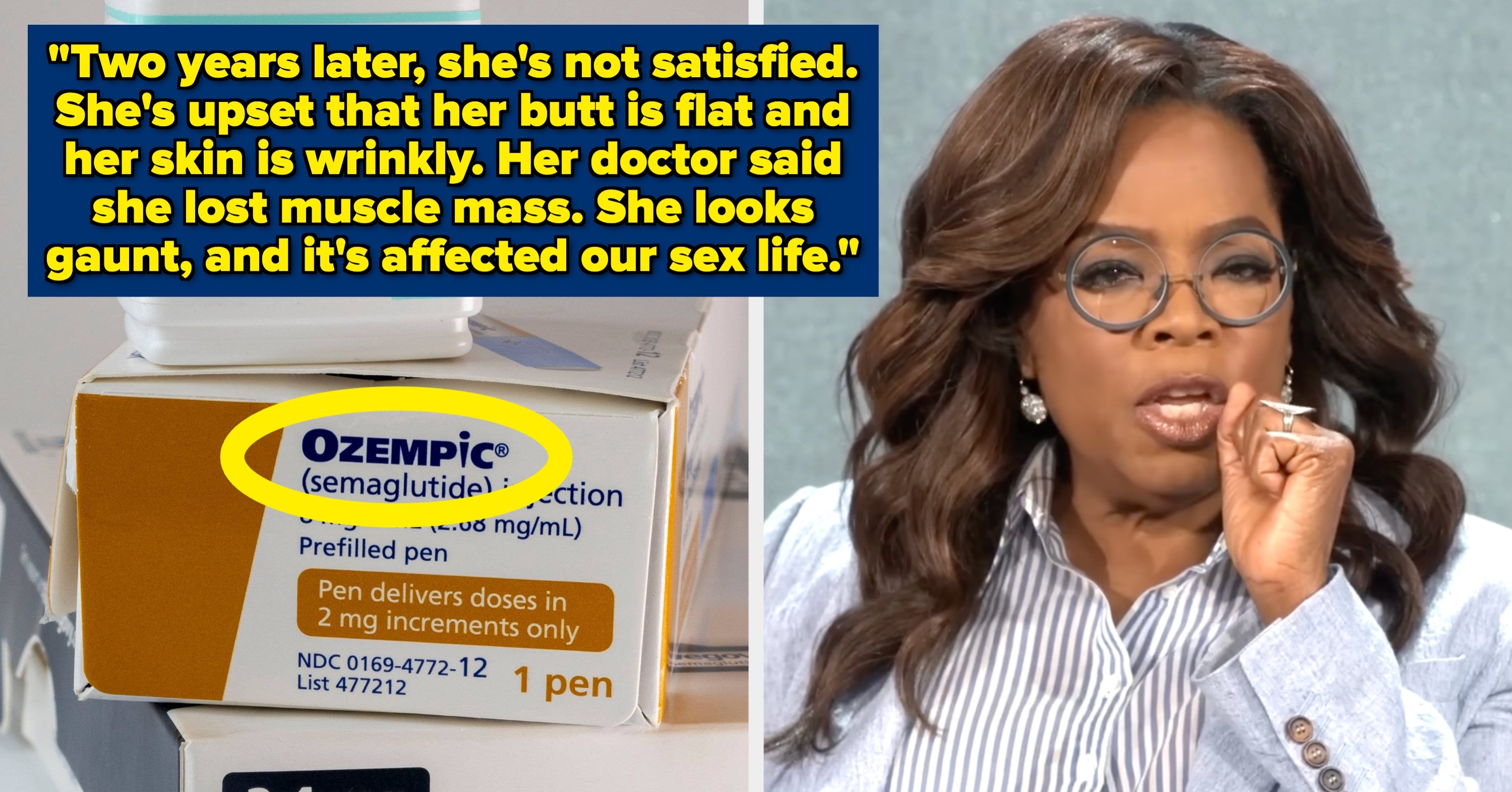 "She's Got Some Deep-Rooted Body Dysmorphia That The Ozempic Is Playing Right Into": People Are Getting Honest About The Unexpected Side Effects Of GLP-1s That No One Talks About