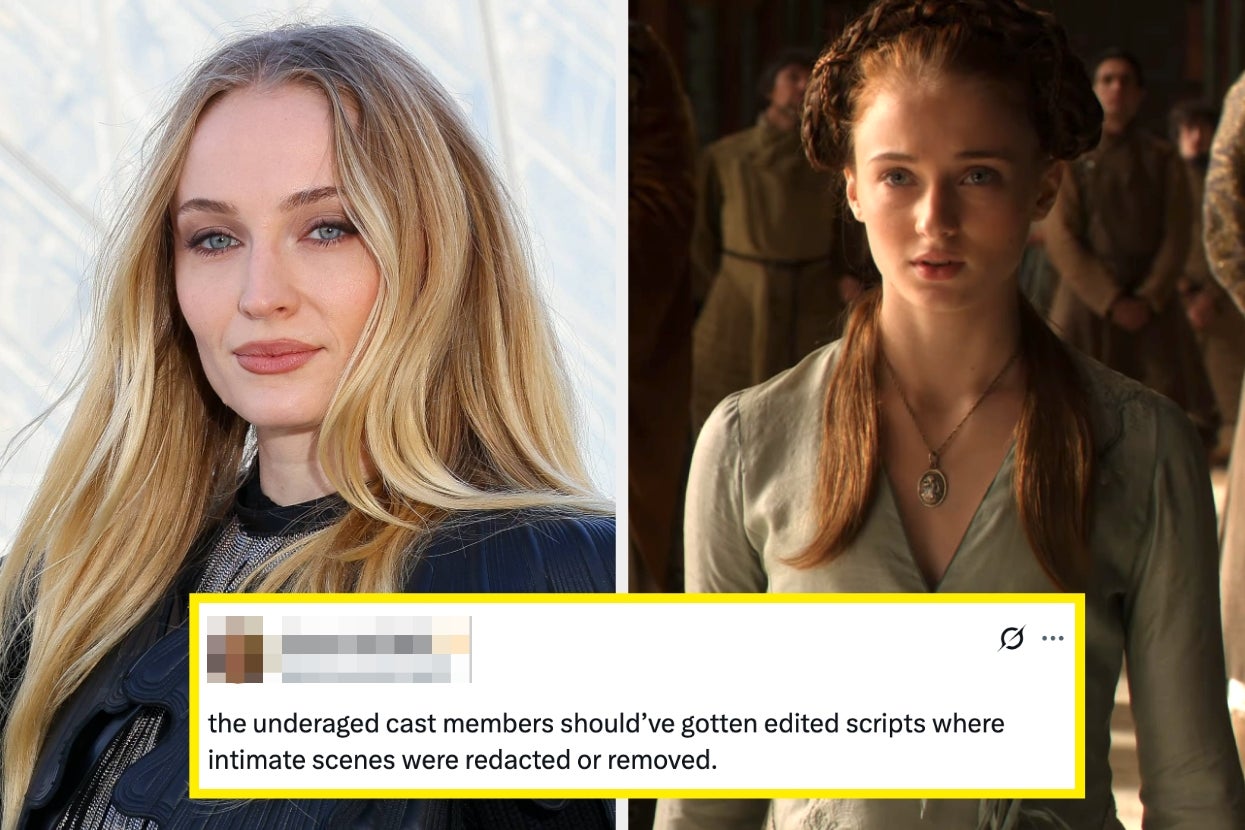 Sophie Turner’s Resurfaced Quotes About Learning What Oral Sex Was From The “Game Of Thrones” Script At Age 13 Have Sparked A Conversation Around The Protection Of Child Actors