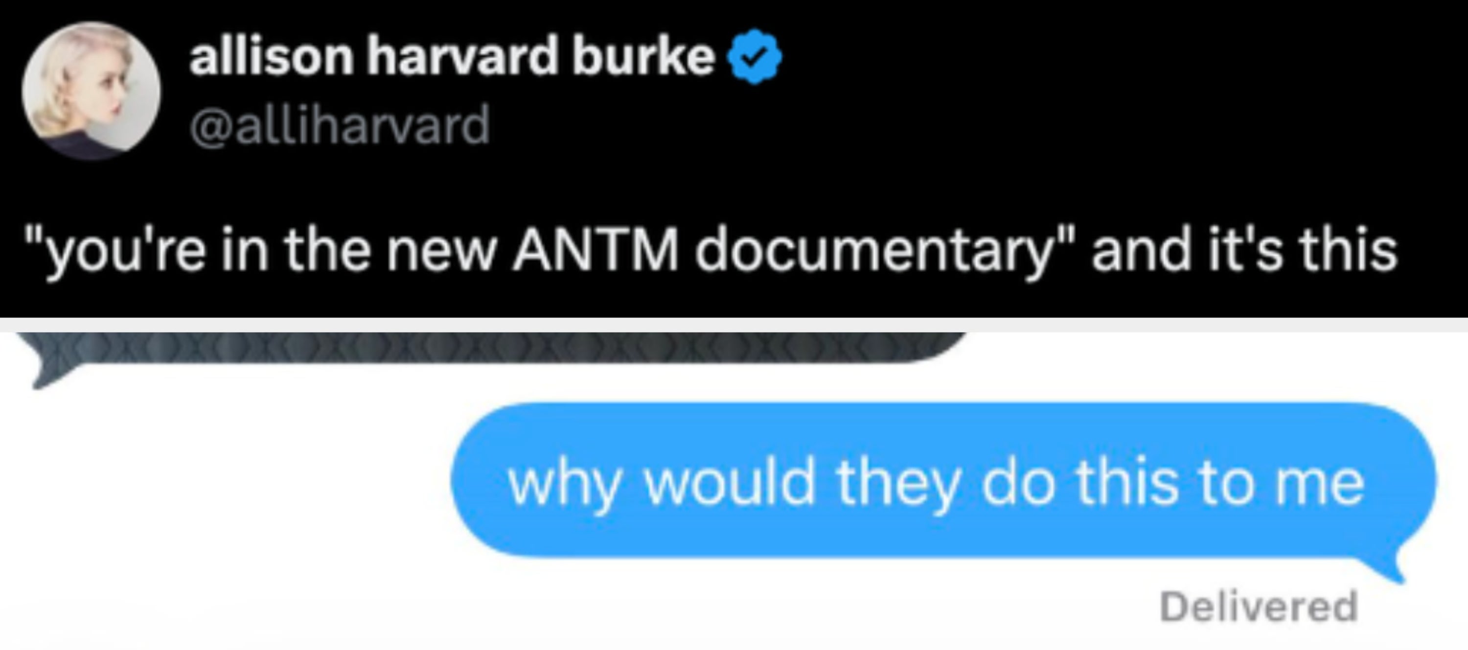 Text Message Documentary Reactions To Tyra Banks,
