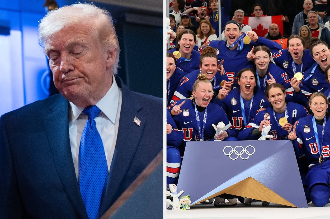 After Trump Joked About Having To Invite Them, The US Women's Hockey Team Has Turned Down The State Of The Union