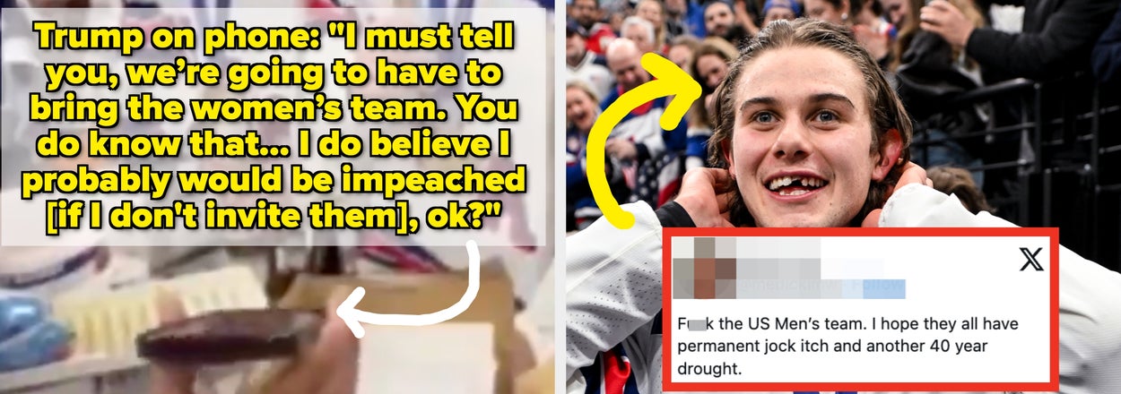 The Whole Internet — Including Gavin Newsom — Is Talking About The US Men's Hockey Team's Disgusting Response To A Joke About The Gold Medal-Winning Women's Hockey Team