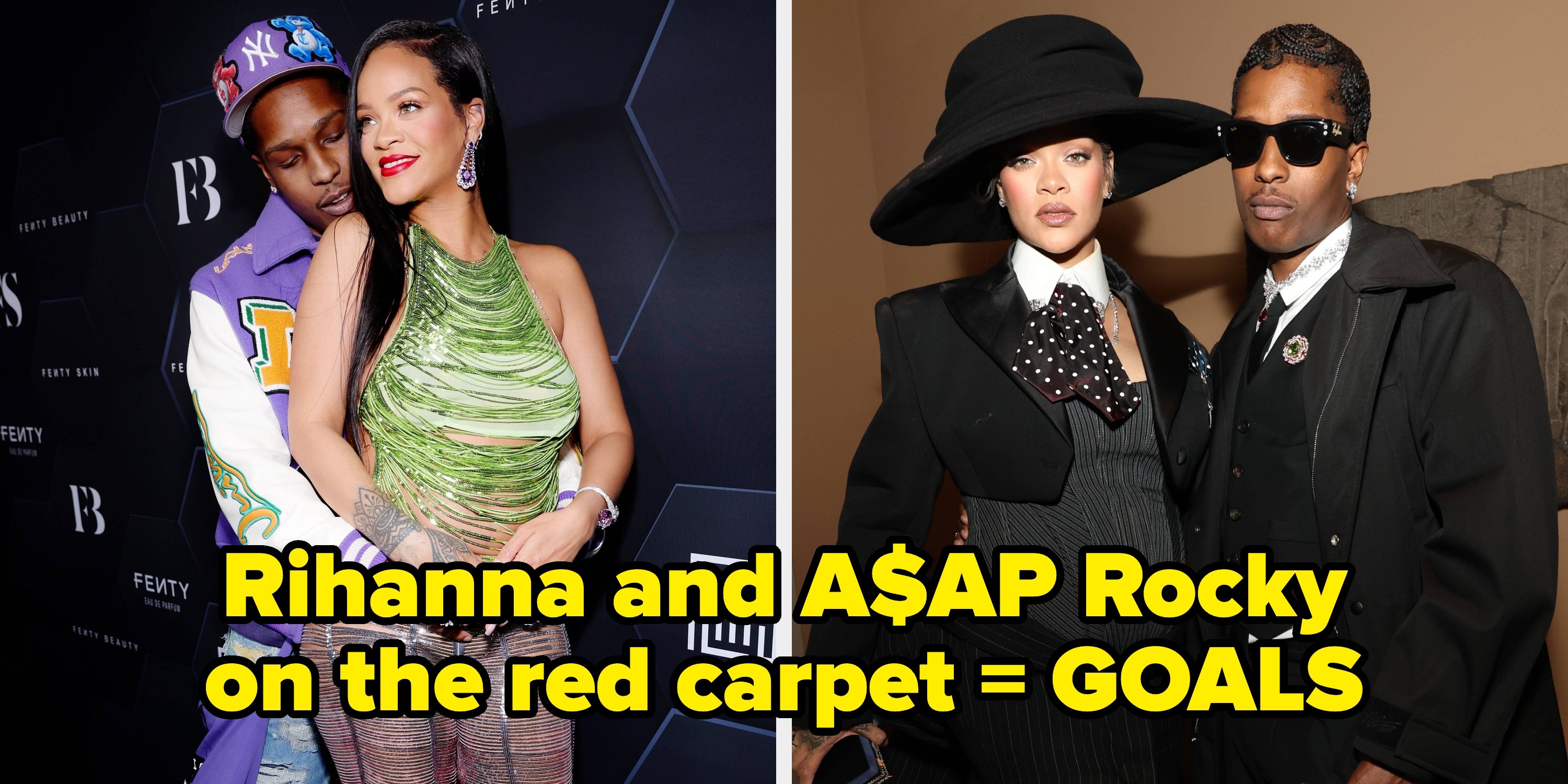 Rihanna And A$AP Rocky's Best Looks