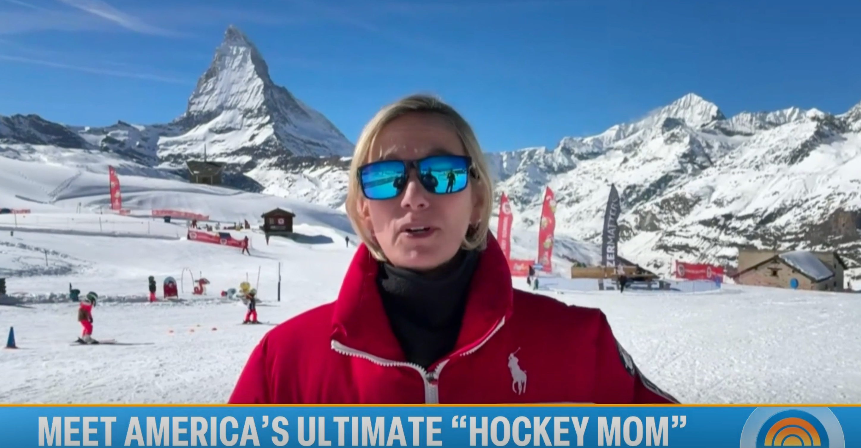  "Meet America's Ultimate 'Hockey Mom'."