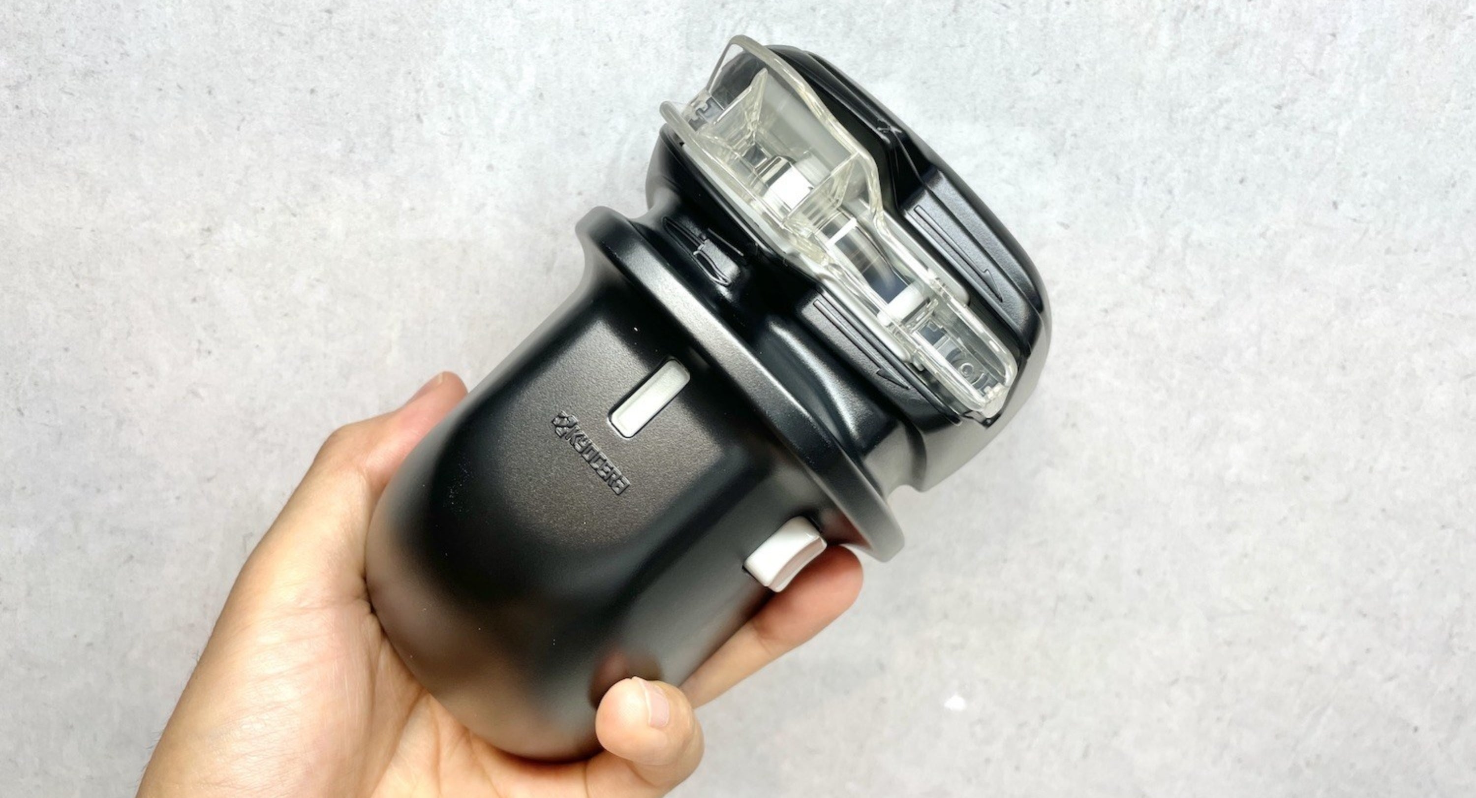 京セラの電動研ぎ器で包丁が新品の切れ味に復活