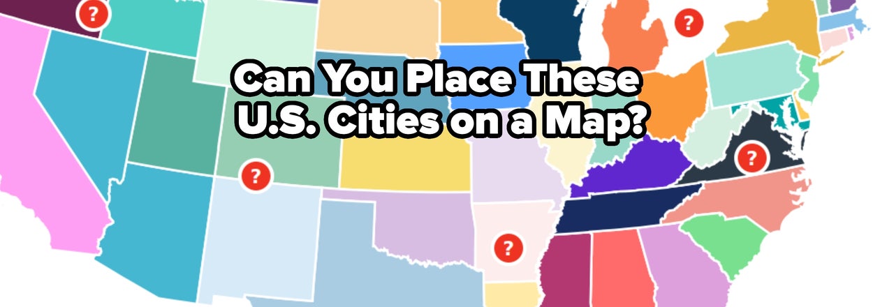 The Average Score On This U.S. Map Quiz Is 4,200 — How Close Can You Get To 10,000?