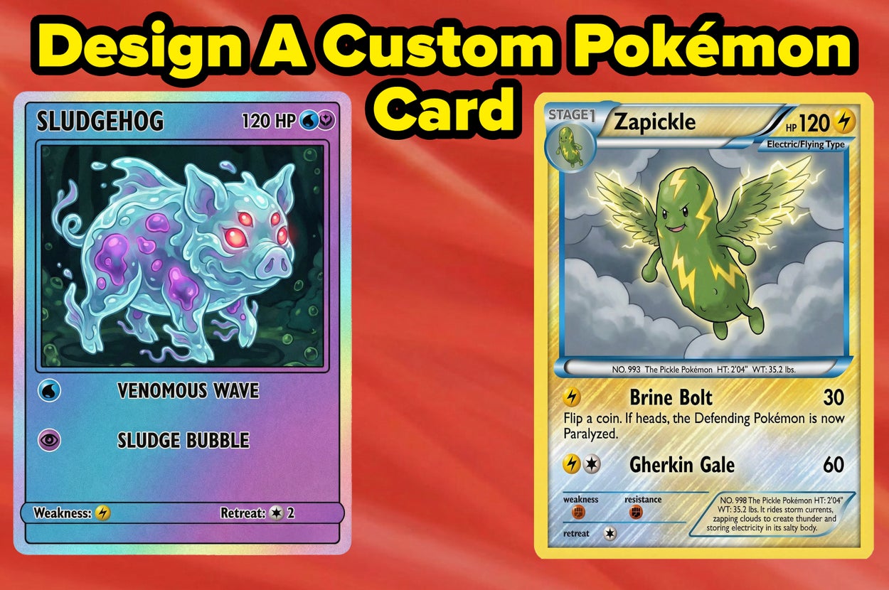 design a pokemon card Original Pokmon for Jolteon. I digitally painted the Pokmon with Illustrator and Photoshop, followed by designing the card itself together with delicious mockup. A few years ago I honestly Every Pokemon Card Back Design